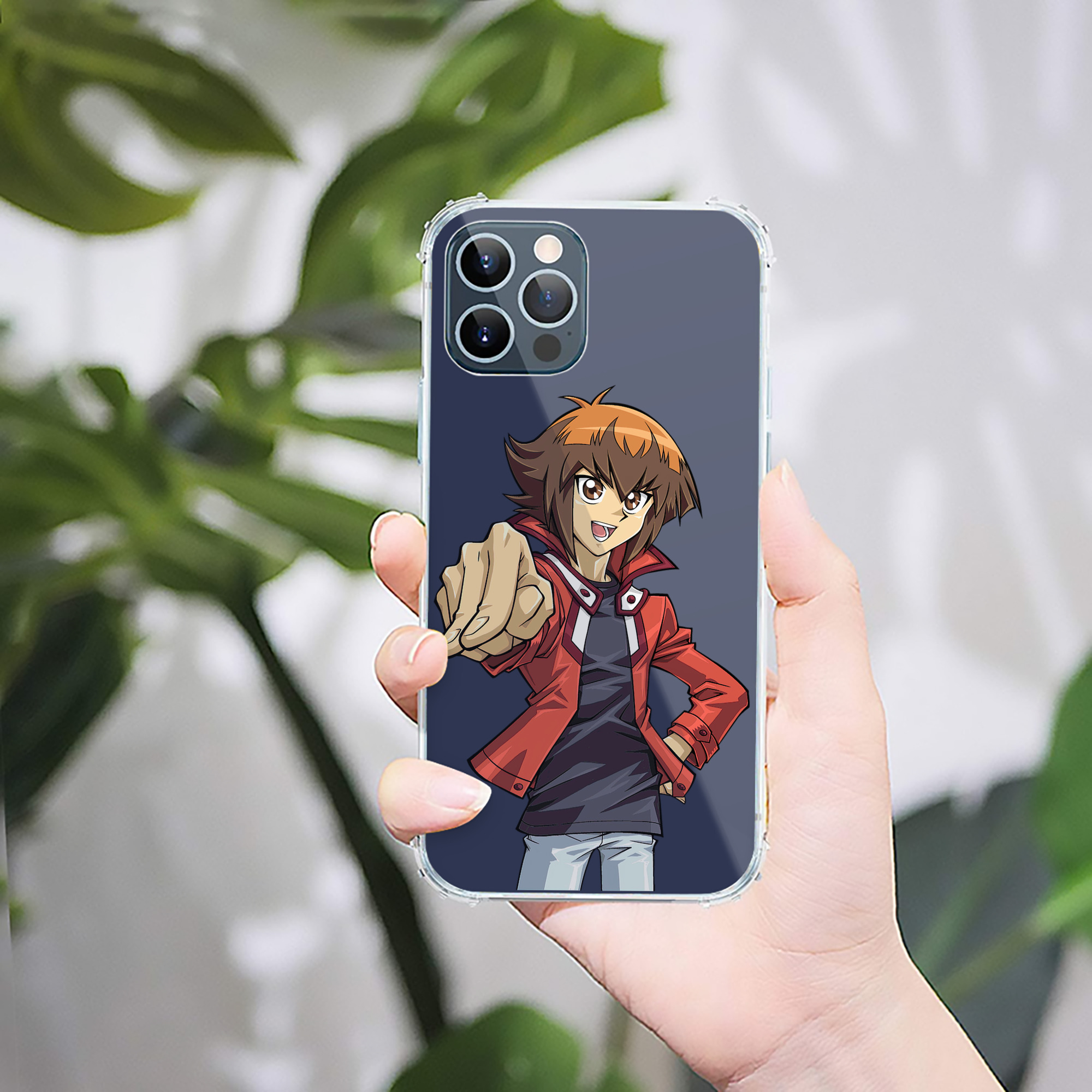 （画像用） 遊☆戯☆王 Yu-Gi-Oh! 【iPhone 12シリーズ対応】透明スマホケース（クリアソフトケース）